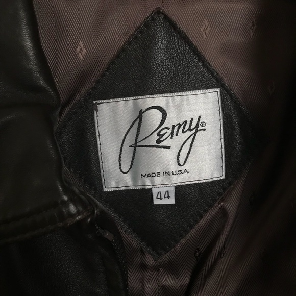 Remy vintage leather coat - Picture 3 of 8